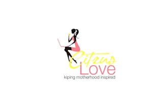 design creative stylish mom blog logo