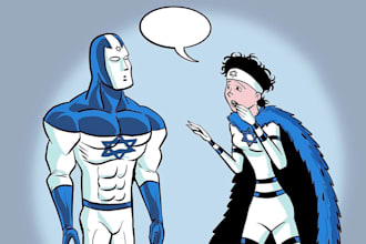 do flat or color your illustration and comic book