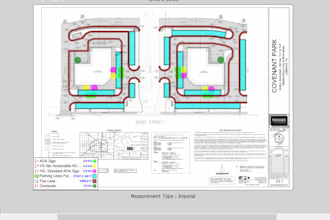 do quantity  takeoff for site works