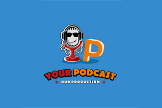 design professional podcast logo