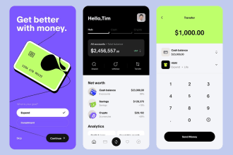 create flutter and react native applications