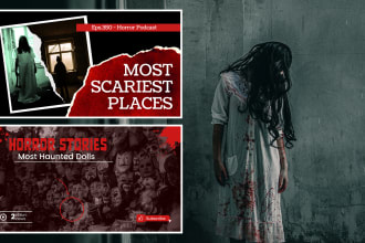 design youtube 3 scary thumbnails that get millions of clicks