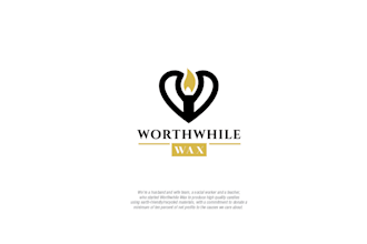 do a luxury candle label candle logo and product label