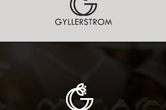 create a beautiful, modern jewellery and fashion logo