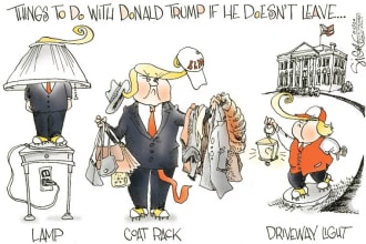 make political cartoon and portrait caricature for you