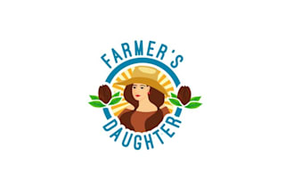 logo fun modern pecan brand