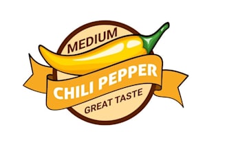 design a brilliant and ideal chili logo