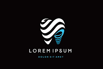 develop a contemporary dental logo for your company