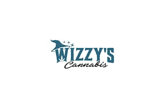 cannabis dispensary wizard theme logo