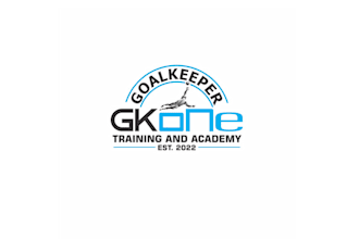 unique goalkeeper academy logo design
