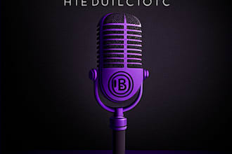 make podcast cover art and podcast logo