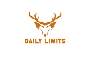 powerful hunting fishing outdoors logo