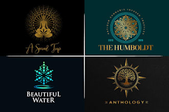do sacred geometry spiritual healing mystical logo design