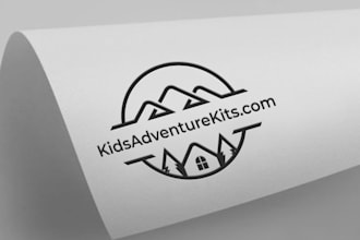 do a luxury travel and adventure logo design