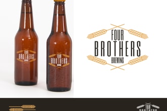 make a bold, modern, craft brewery logo