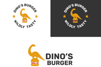 provide a unique food, drink and cafe logo in 1 day