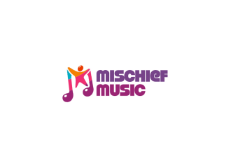 do a high quality children music logo for your business