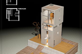 create realistic architecture model renderings