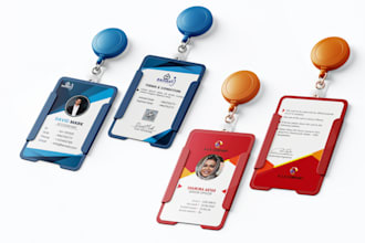 design id card, name card, student card professionally within 24 hour