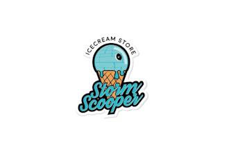 star wars fan owned ice cream store logo