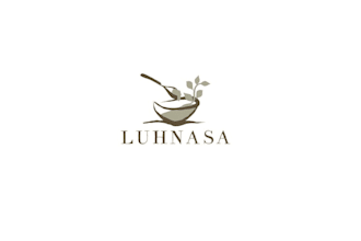 cooking living brand artistic genius logo