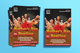 design amazing print ready party flyer, club, event poster,brochure in 12 hours