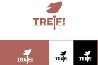 create a dogs pets and animal cartoon logo