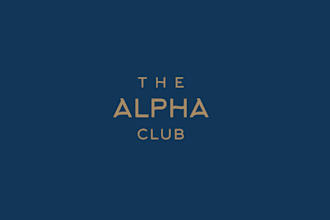 design modern upcoming community logo
