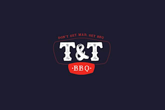 looking memorable bbq caterers logo