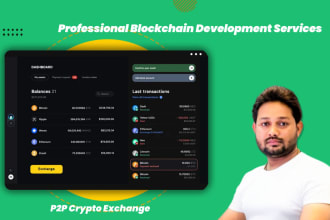 provide services like a crypto exchange, crypto p2p, crypto nft marketplace