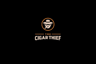 badass cigar thief logo design
