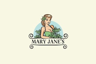 vape cannabis startup logo design