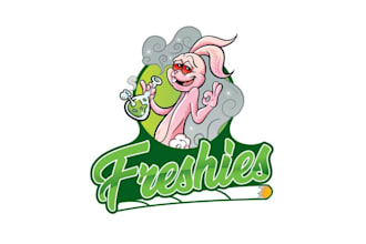 cannabis brand blunts called freshies logo