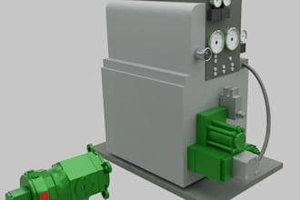 do custom 3d modeling for you in blender