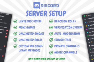 work on your existing discord server