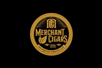 revamp merchant cigars logo design