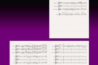 trancript your music into music sheet