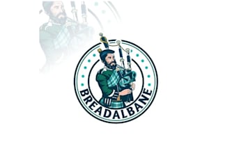 unique brewery gathering games logo design