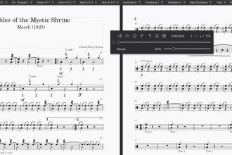 create a practice tool in musescore for your ensemble