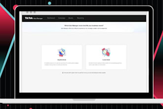 create tiktok ad accounts and tiktok business account