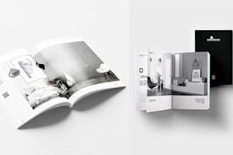 do any catalog, brochure, magazine using indesign
