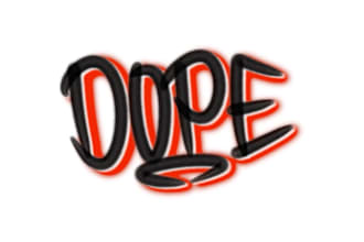 make graffiti with tagging style for your name or brand