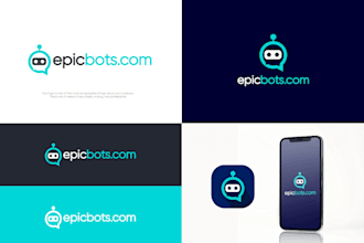 design minimalist flat business logo