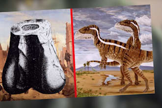 research and write about paleontology