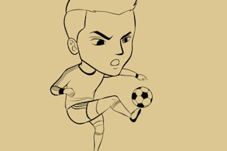 draw custom chibi for your version