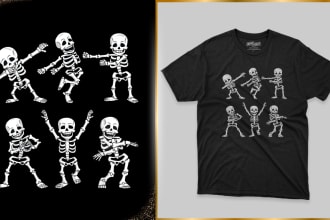 design horror ghost halloween pumpkin skeleton boo witch spooky season tshirt