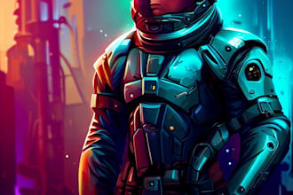 make ai sci fi art using midjourney and stable diffusion