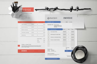 design professional invoice design temple