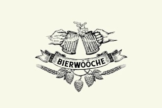 design beer serving truck logo