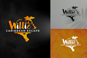 design modern script fonts and typography lettering logo